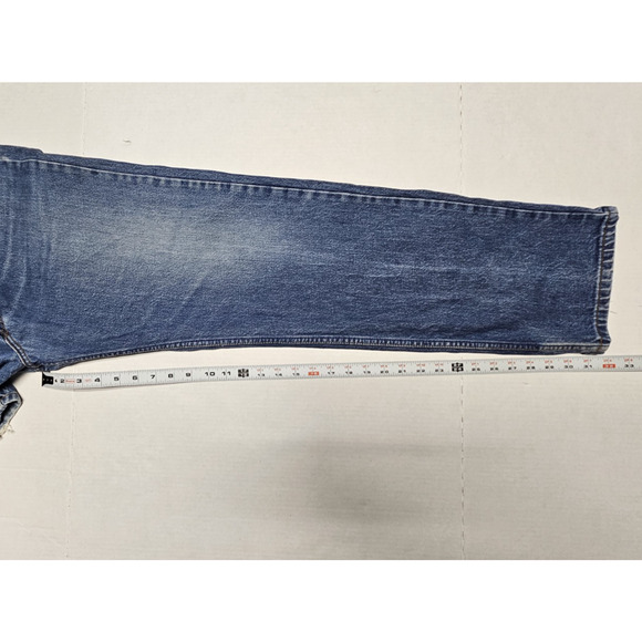 Levi's 505 Orange Tab Jeans Men's Size 40x32 Actual 38x32 - Picture 5 of 12